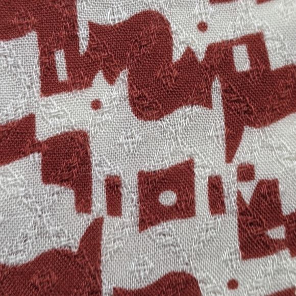 Maeve by Anthropologie Button Front Dog Print Blouse S - Picture 6 of 9